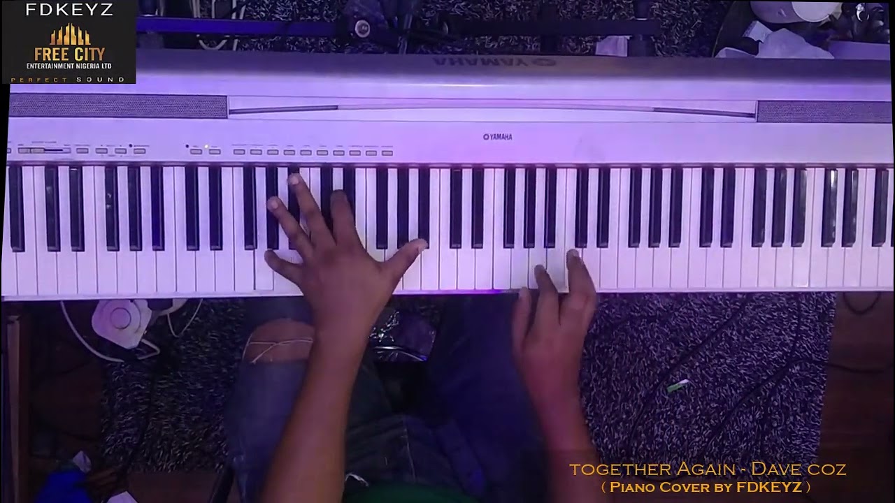 Together Again - Dave Coz (piano cover by FDKEYZ) Fred Nwauzor