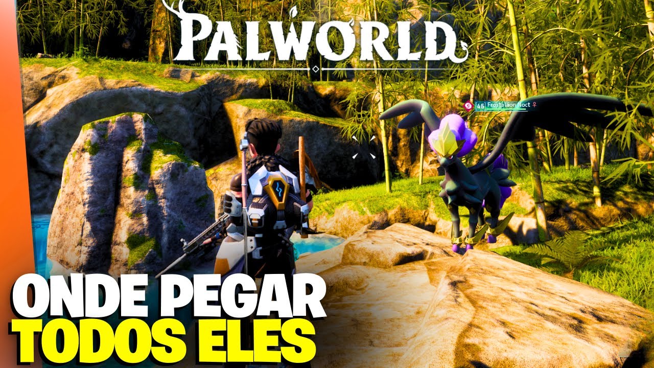 COMO E ONDE CAPTURAR TODOS OS PALS DO PALWORLD