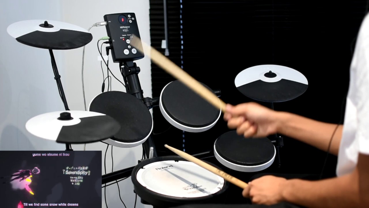 Flip Flappers OP -【Serendipity】by ZAQ - Drum Cover