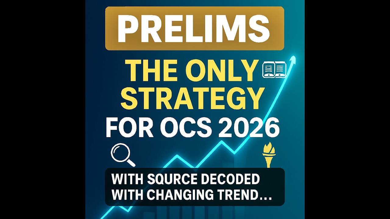 “PRELIMS 2026: No Backup, No Plan B — Just Crack It!”