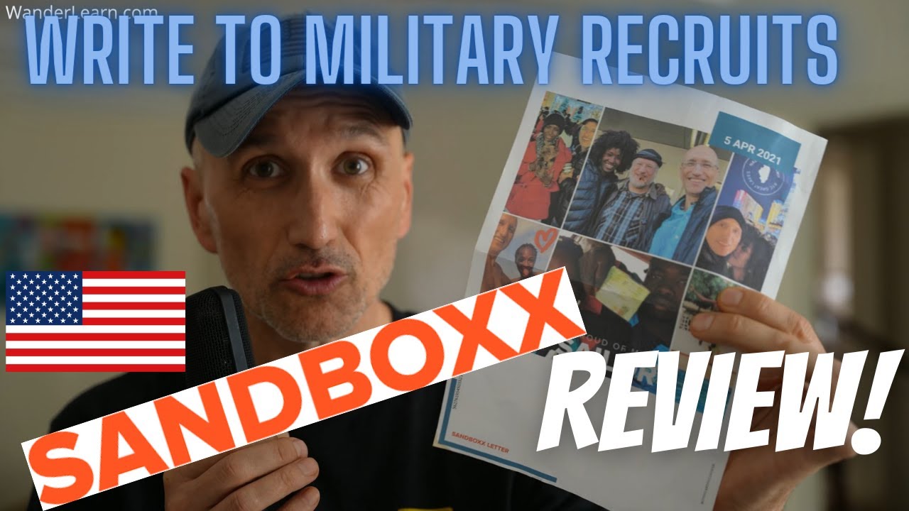 Sandboxx Letters Review! Mail Military Recruits in Bootcamp and Basic Training!