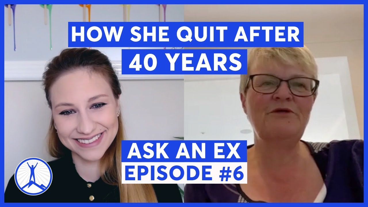 Ask An Ex- How Val Quit Smoking 2 Packs a Day after 40 Years, Handled Cravings & Unsupportive People
