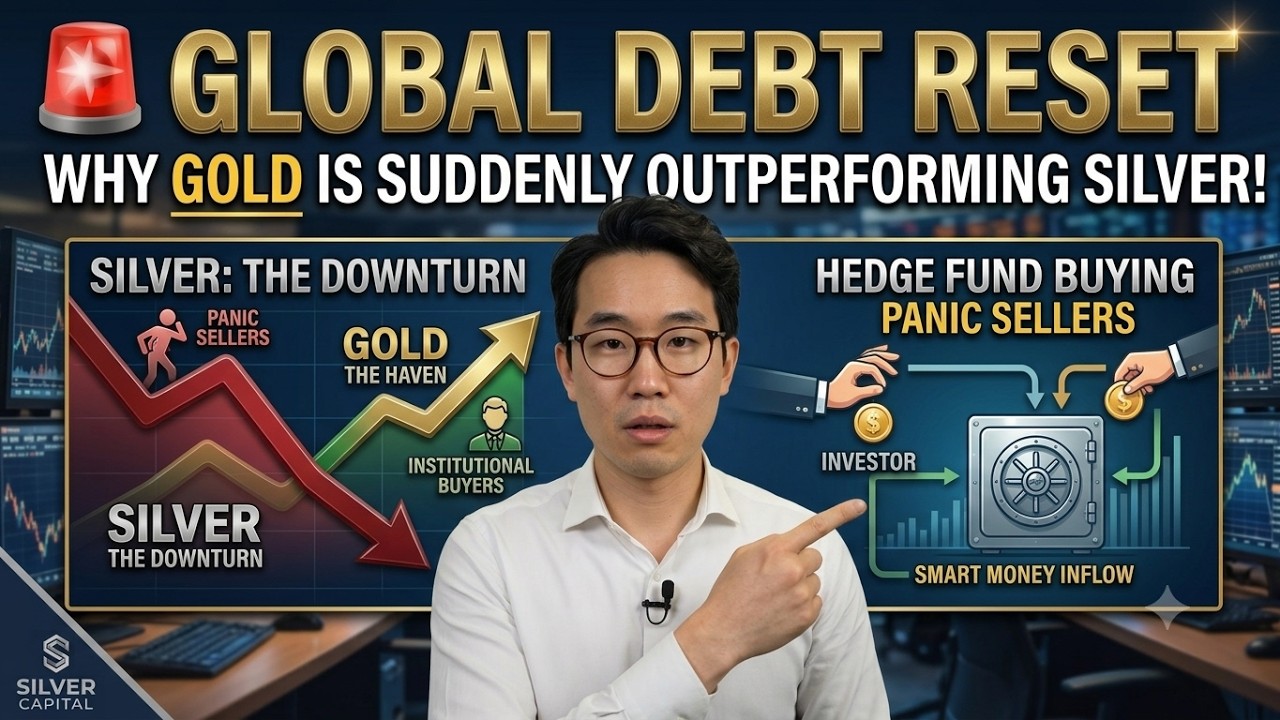 🚨 Global Debt Reset: Why Gold Is Suddenly Outperforming Silver This Month