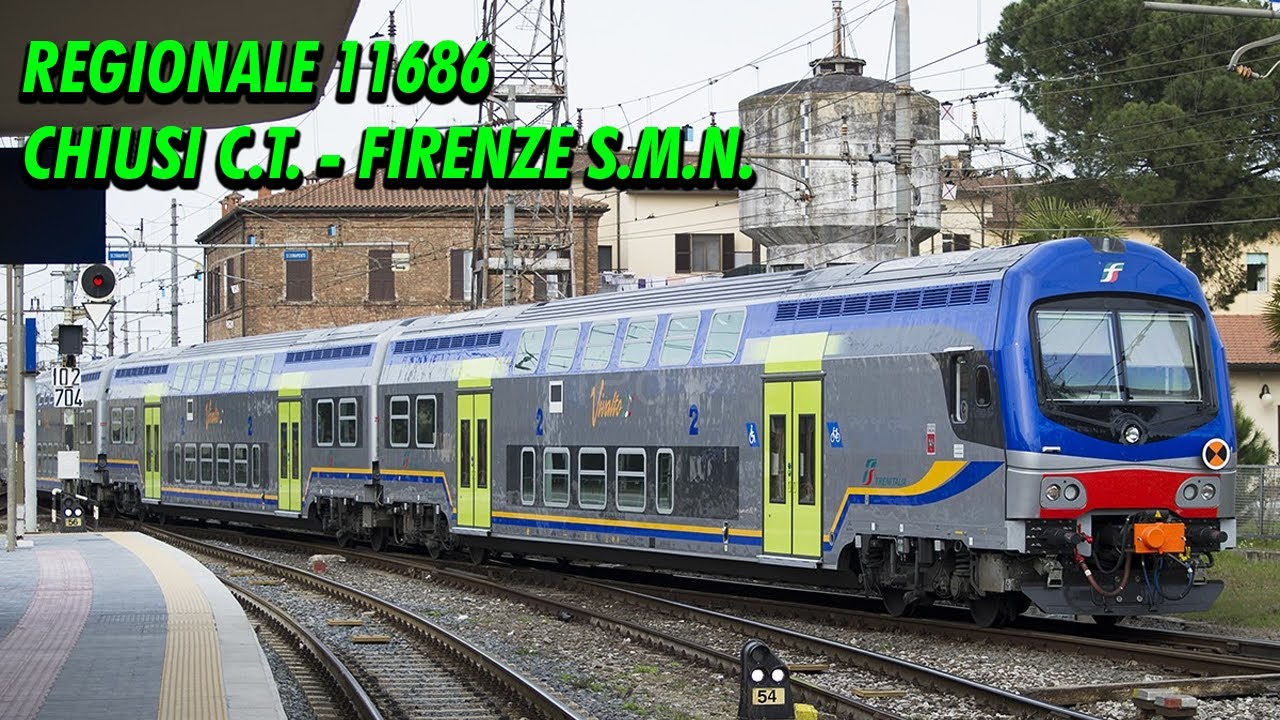 REGIONALE 11686 CHIUSI C.T. - FIRENZE S.M.N. -) Simulatore Treno 6.01 #2 (prima parte)