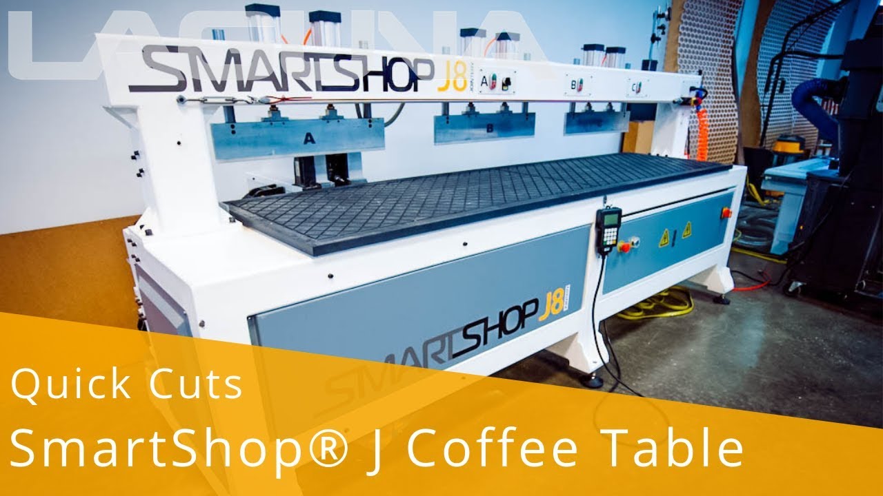 QuickCut: SmartShop&reg; J Coffee Table | Laguna Tools