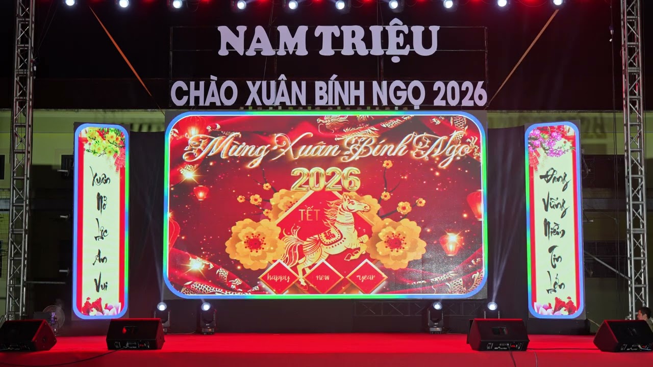 CT văn nghệ Chào Xuân Bính Ngọ 2026 [Phường Nam Triệu, Tp.Hải Phòng]