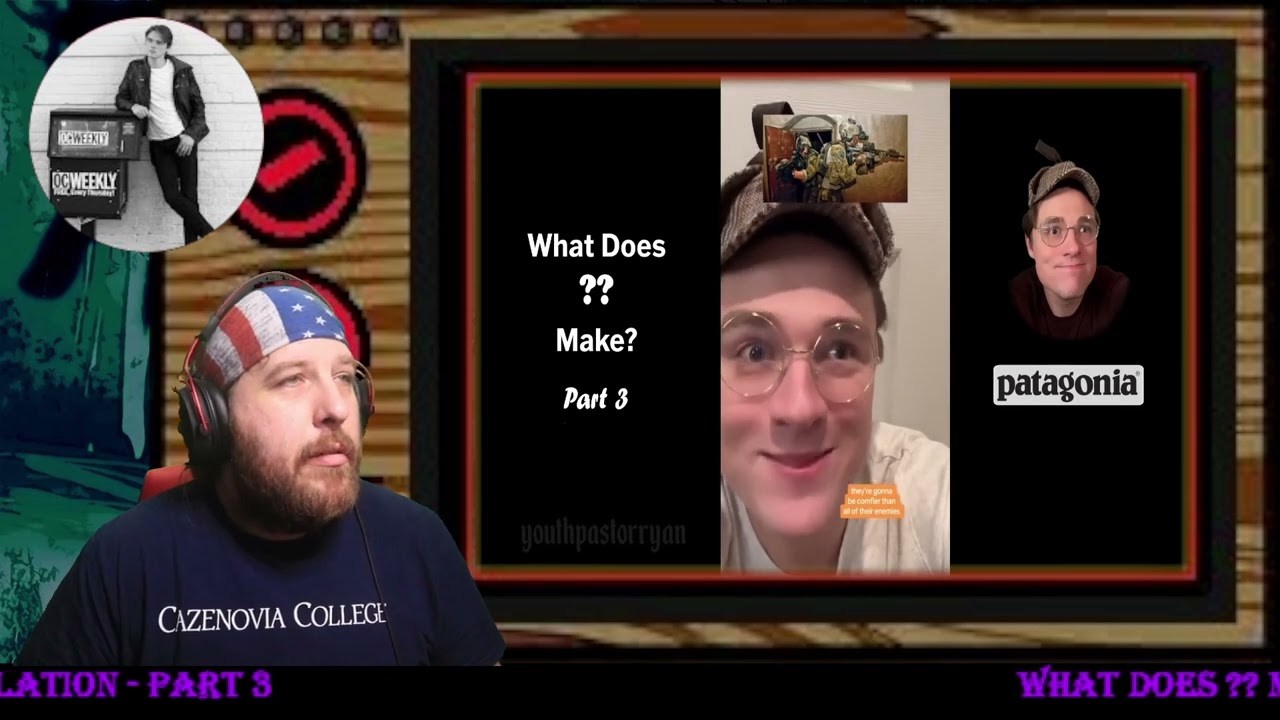 Reaction to Youth Pastor Ryan: What Does??  Make? Compilation - Part 3