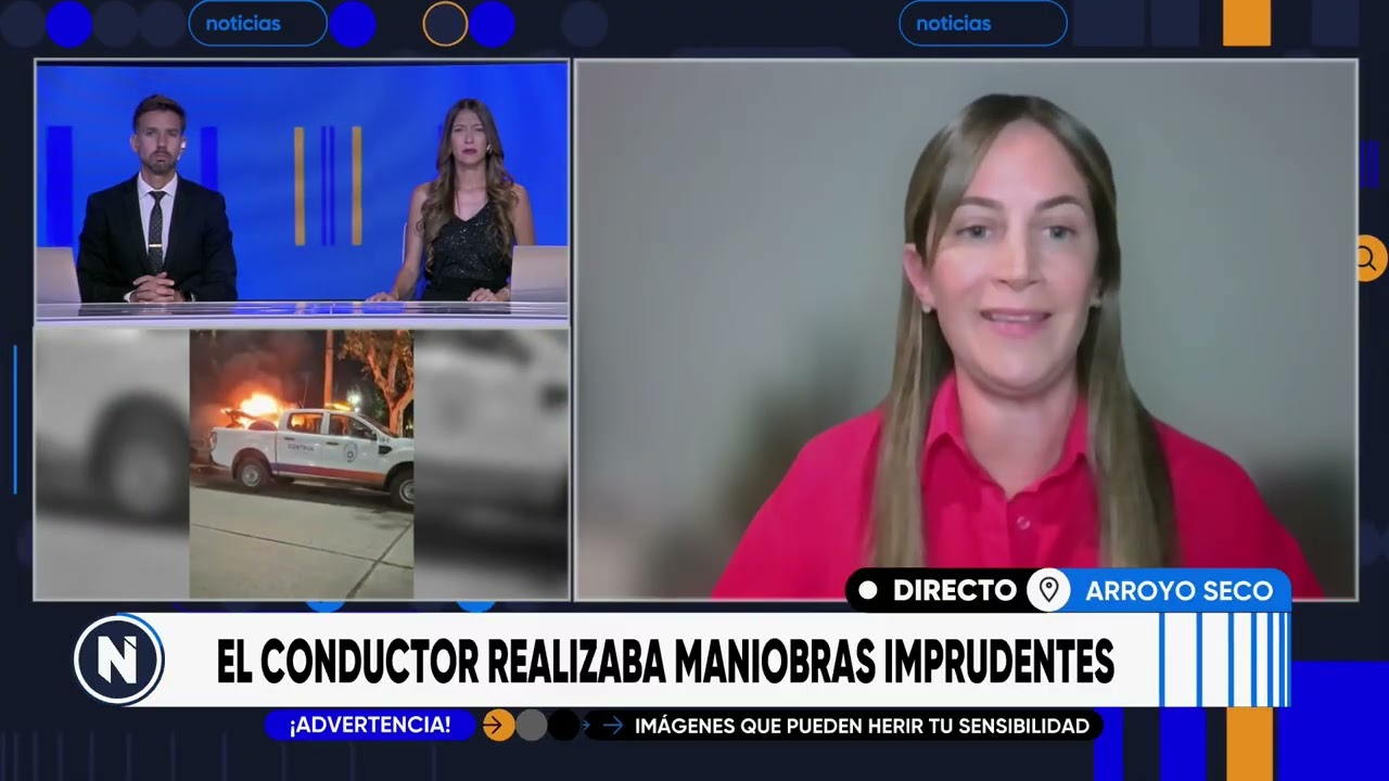 Estados alterados: le retuvieron la moto en un control y la prendió fuego | TELEFE ROSARIO