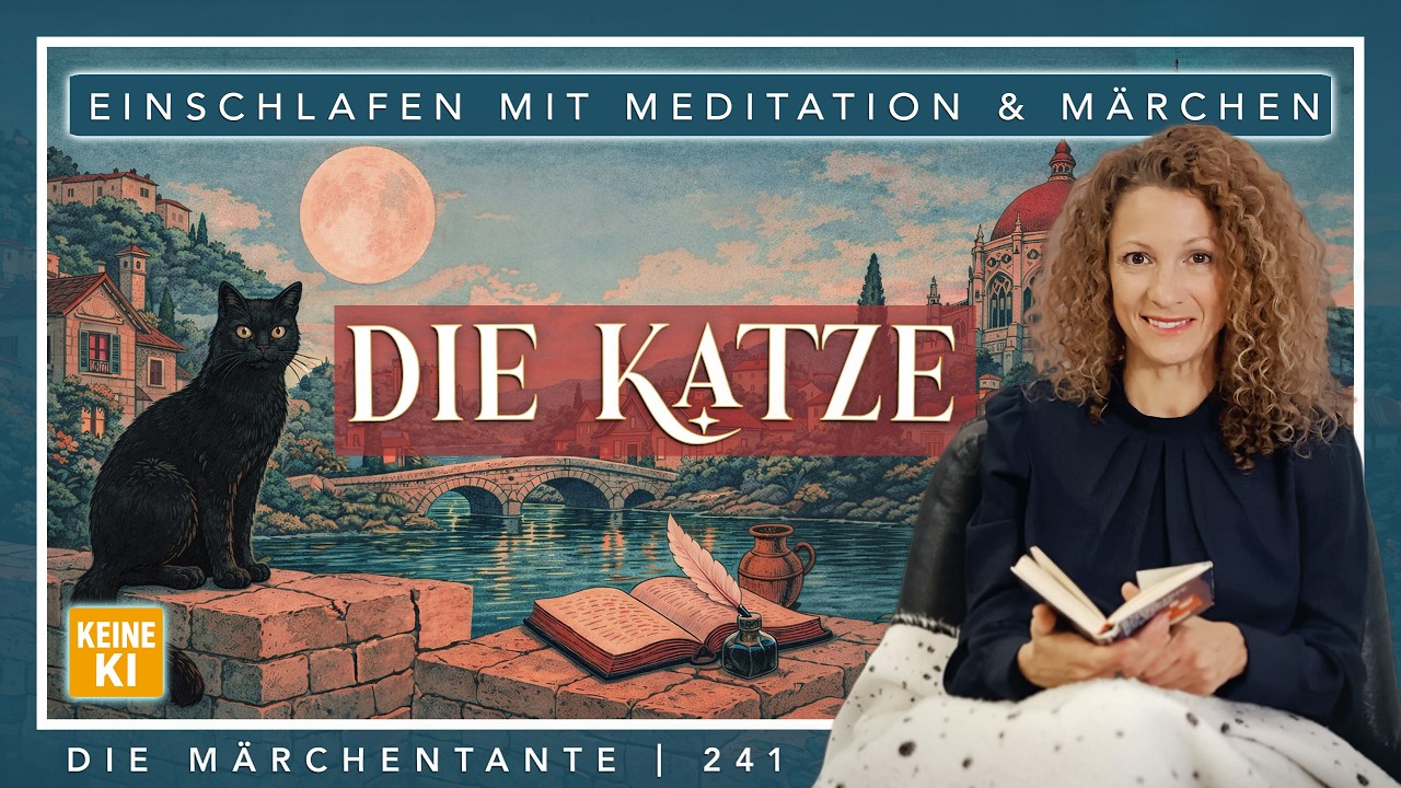 Meditation & Märchen: DIE KATZE, Besser Einschlafen, für Kinder & Erwachsene