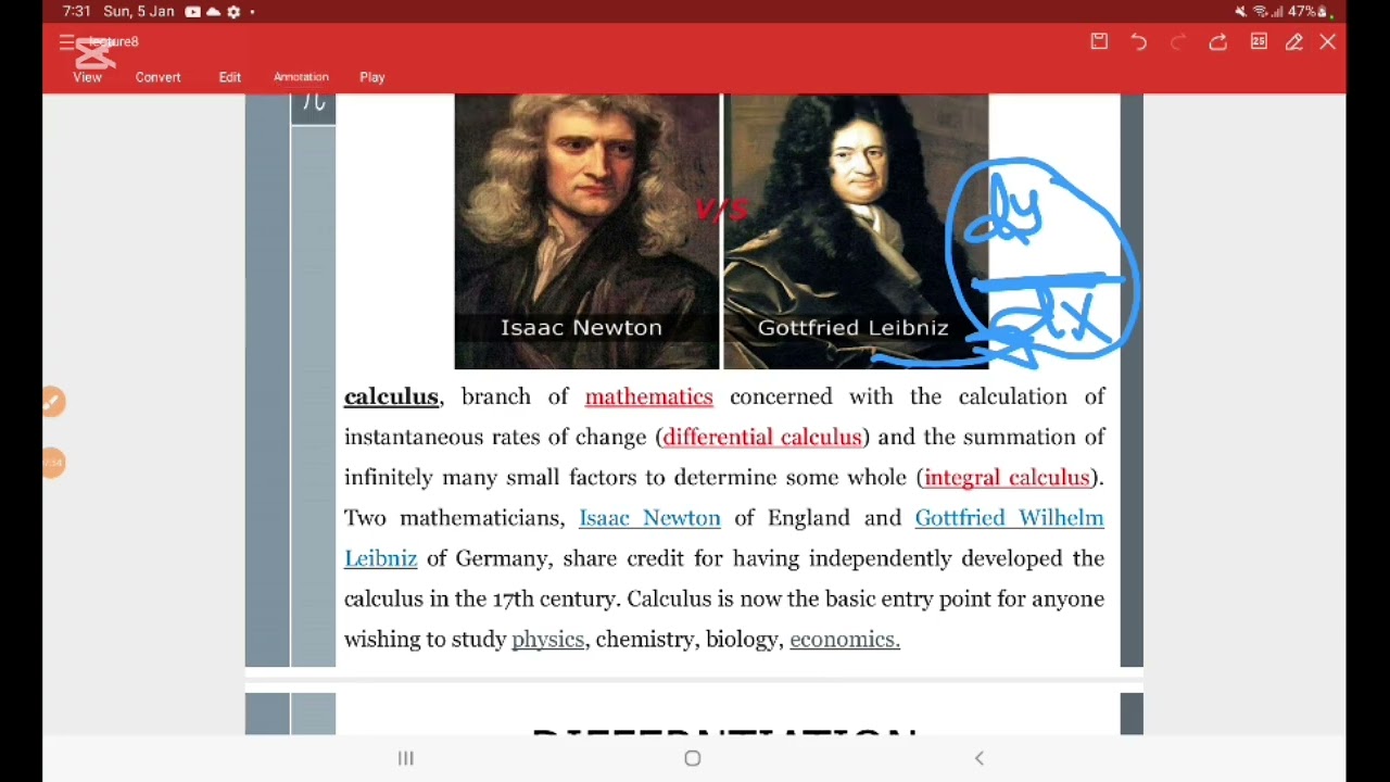 Revision 1, Calculus Explaining, Lecture (8&9&10&11)