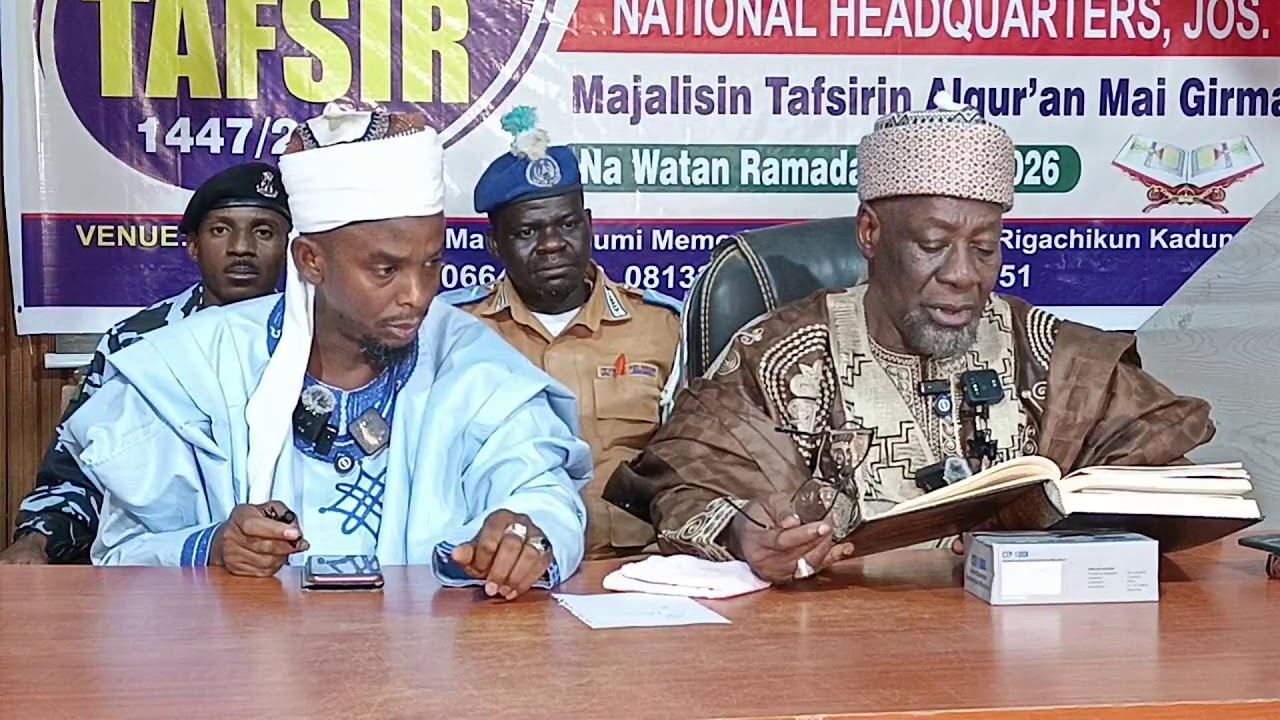 006 Ramadan Tafsir 1447H-2026 Sheikh Yusuf Sambo Rigachikum