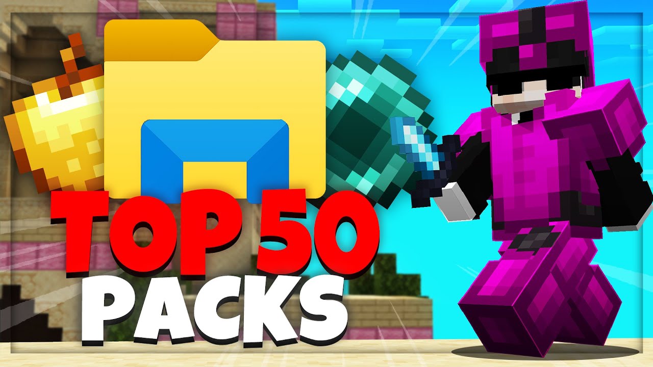 The 50 BEST 1.8.9 Bedwars & PvP Texture Packs of ALL TIME | FPS Boost (NO ADS)