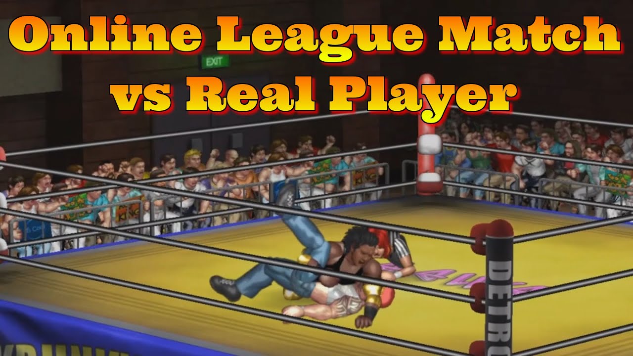 Fire Pro Wrestling World Online League Match (Online PVP)