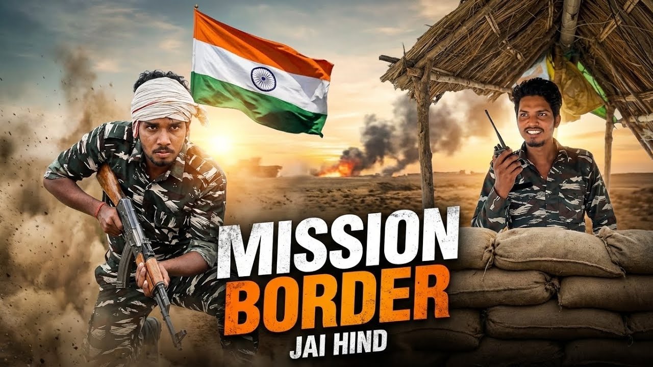 फौजी के बॉर्डर में घुसे आतंकवादी लेकिन 🫡🇮🇳 || NAWABZADE ARMY VIDEO || #army #trending