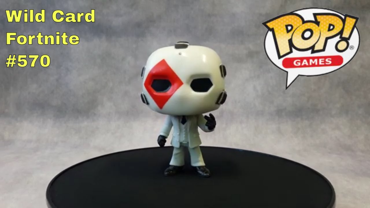 #570 - Wild Card - Fortnite - Funko POP Games Figure