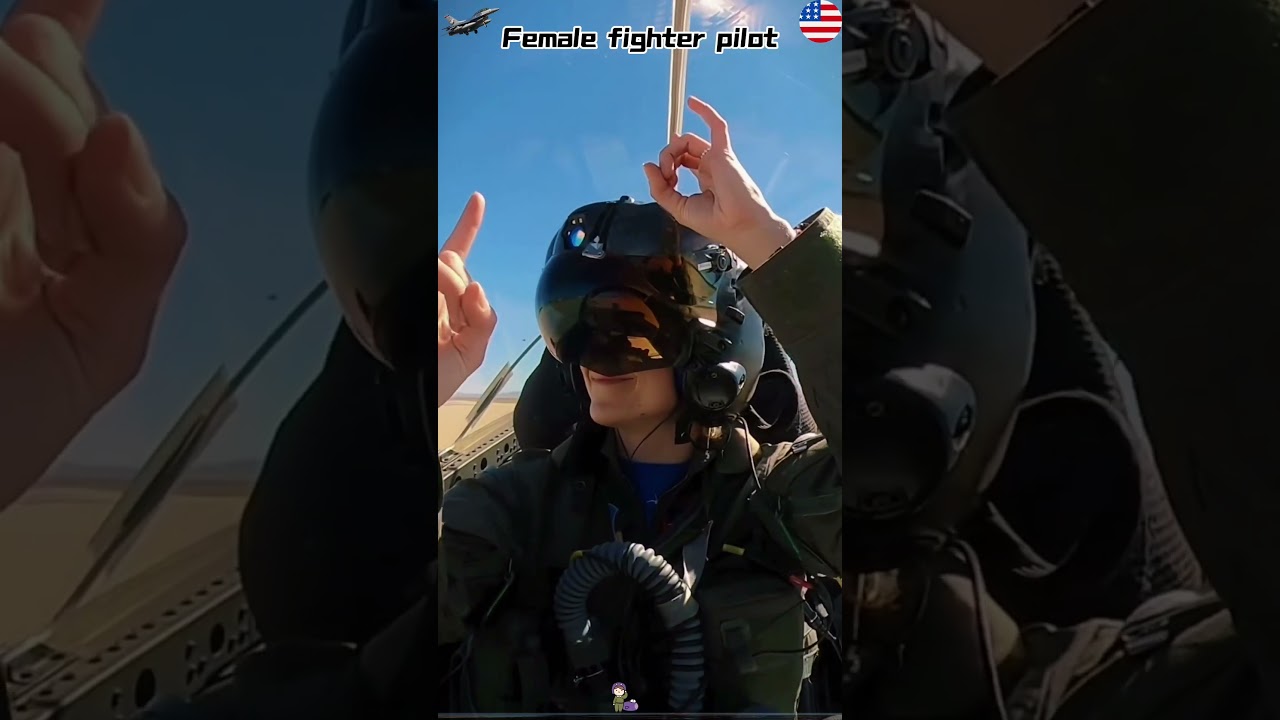 She is the top #US Air Force#foryou #female #pilot #airforce #military