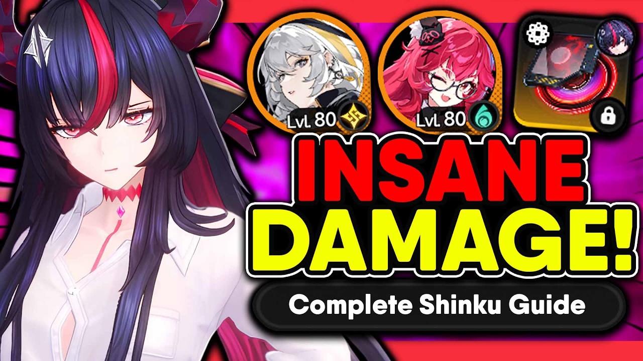INSANE DAMAGE! Complete Shinku Guide & BEST Rotations! (Teams/Arcs/Combos) - NTE