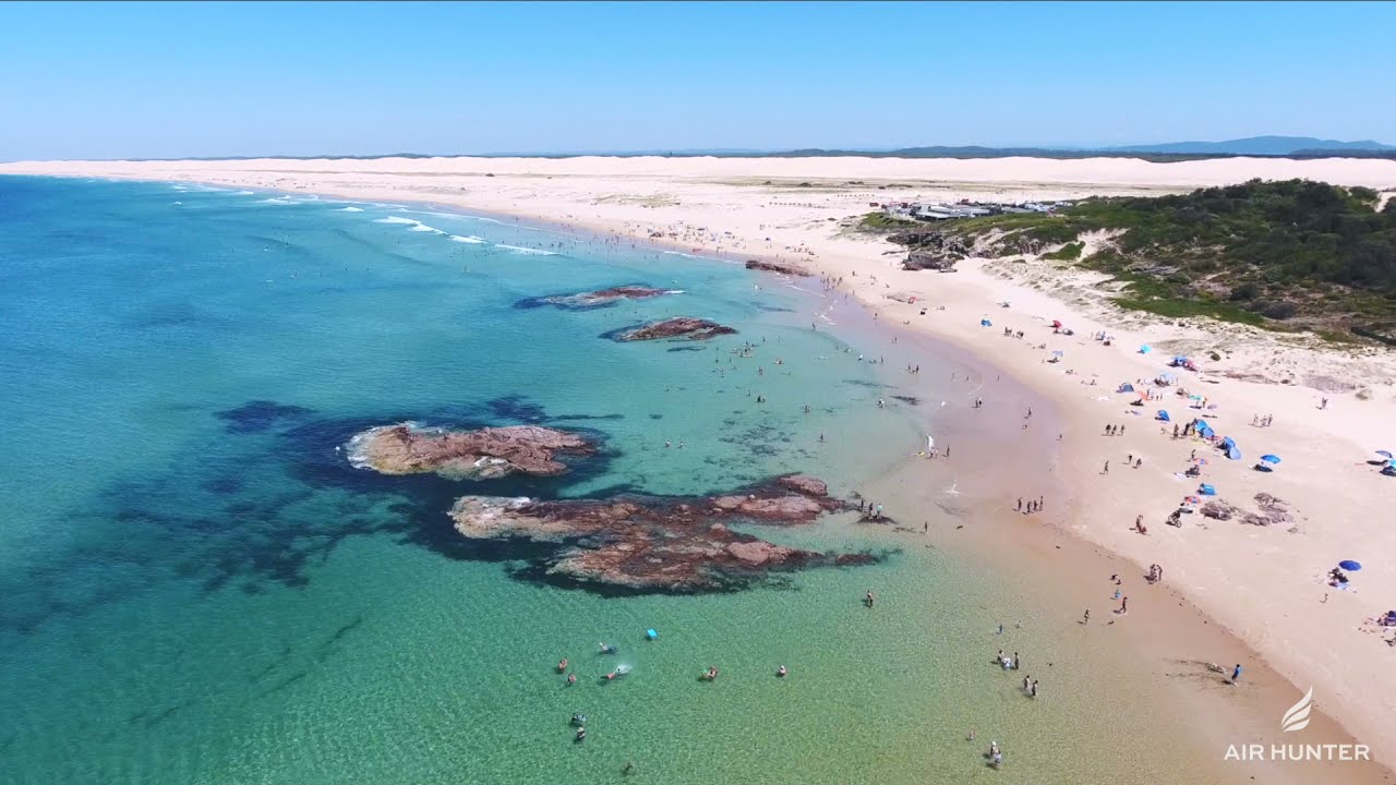 Australia&rsquo;s Hunter region from above.