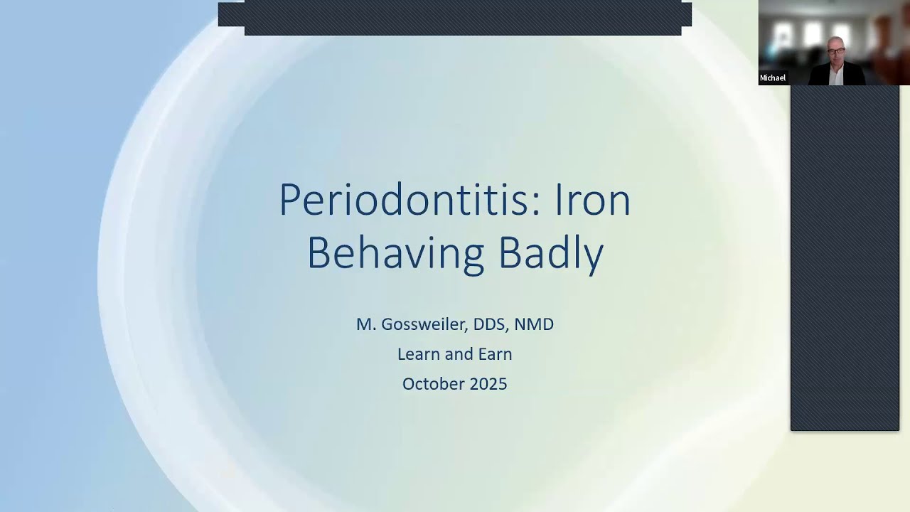 A Host Centered Approach to Periodontal Diagnostics. Presented by: Michael Gossweiler, DDS, MIAOMT