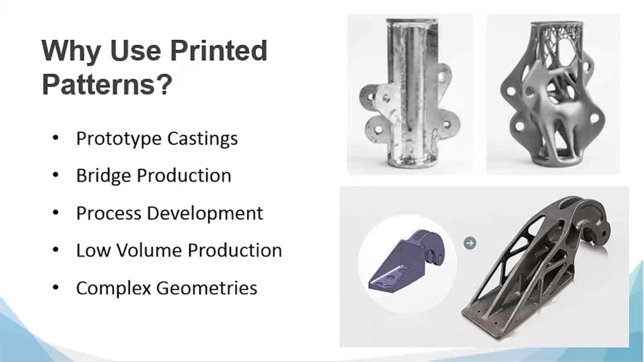 3D Printed Investment Casting – Paths to Metal Parts