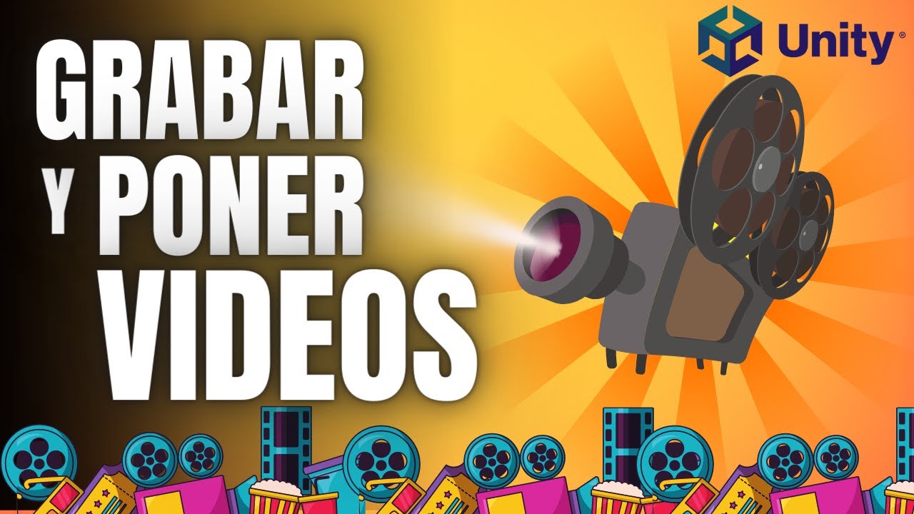 Como GRABAR y PONER VIDEOS en UNITY