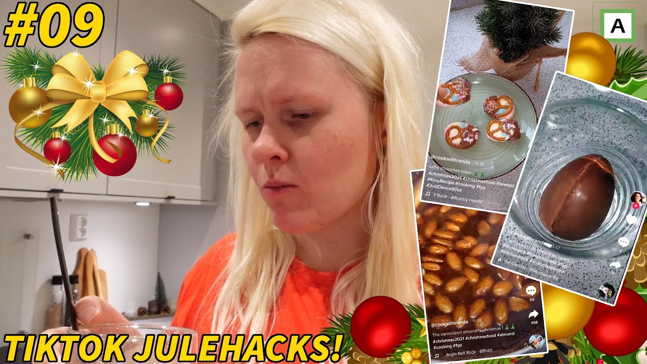 TIKTOK JULEMAT-HACKS & BESØK AV SUSANNA (Vlogmas - 08.desember)