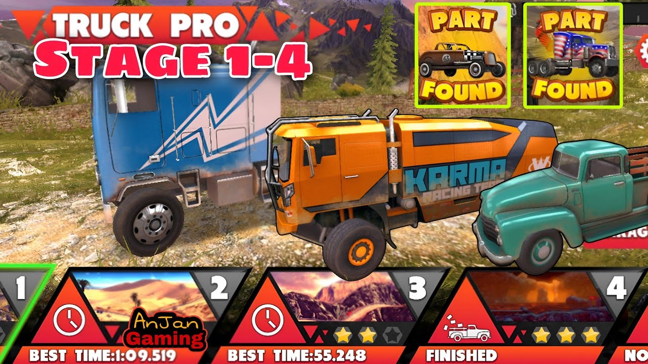OffRoad Legends 2 Truck Pro Cup stage 1- 4 all tips ⭐⭐⭐|| OffRoad Legends 2 Truck Pro Cup Part Found