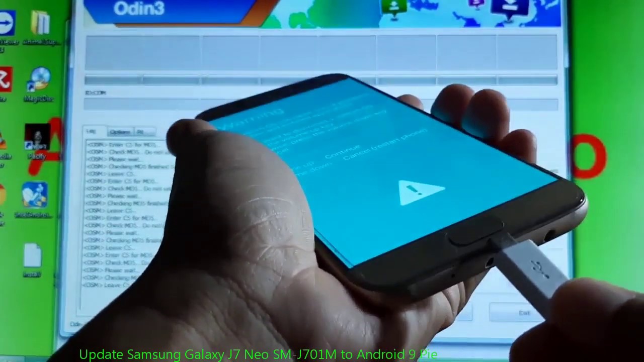 Update Samsung Galaxy J7 Neo SM-J701M to Android 9 Pie