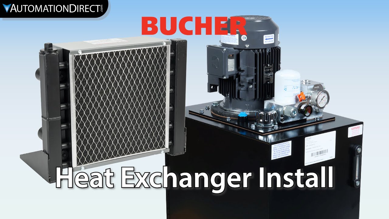 Bucher HPU Heat Exchanger Installation | Step-by-Step Guide from AutomationDirect
