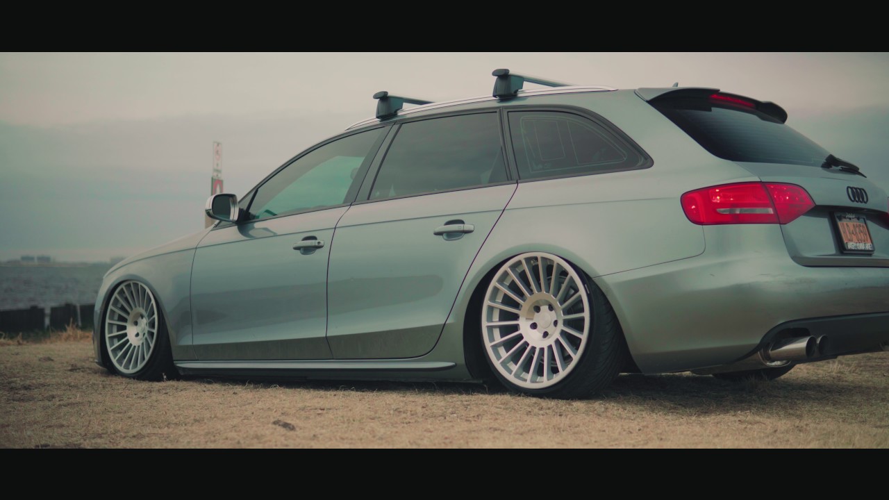BAGGED AUDI A4 WAGON