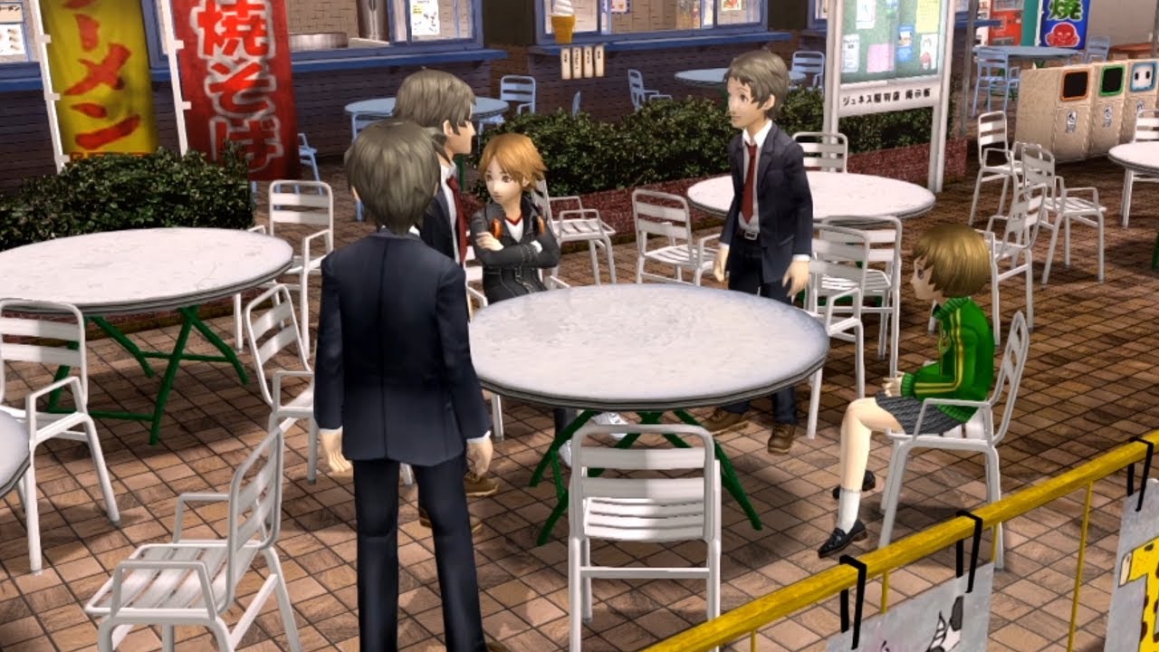 Persona 4 Golden, но Адачи повсюду