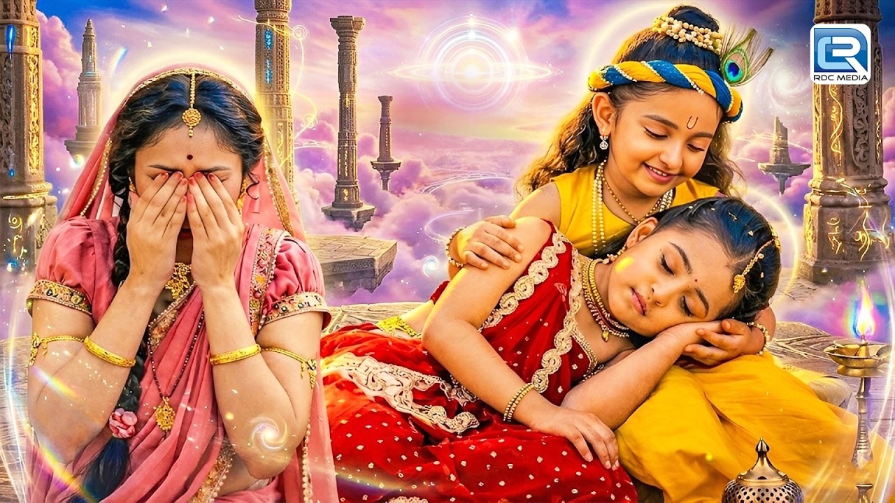 कान्हा ने राधा को अपनी गोदी में सुलाया | Yashomati Maiyaa Ke Nandlala | Shree Krishan | Full Epiosde