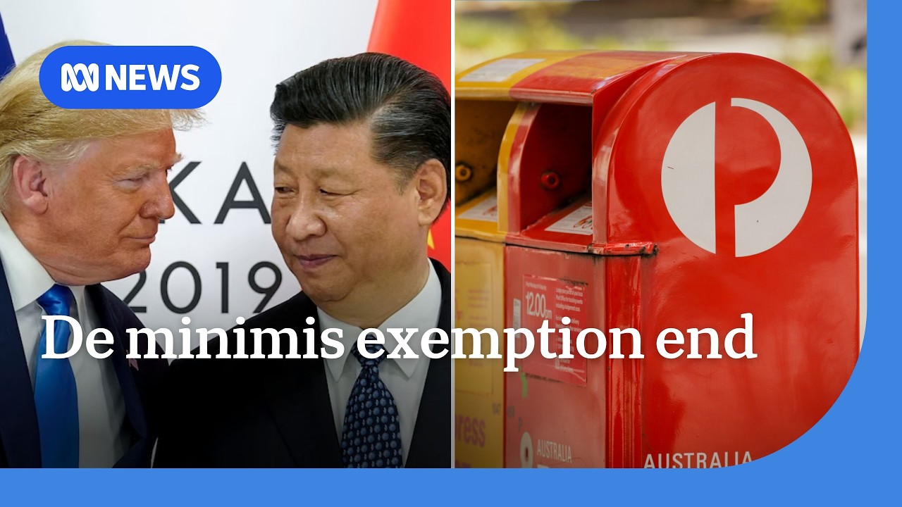 End of de minimis exemption causing shipping and tariff chaos | ABC NEWS