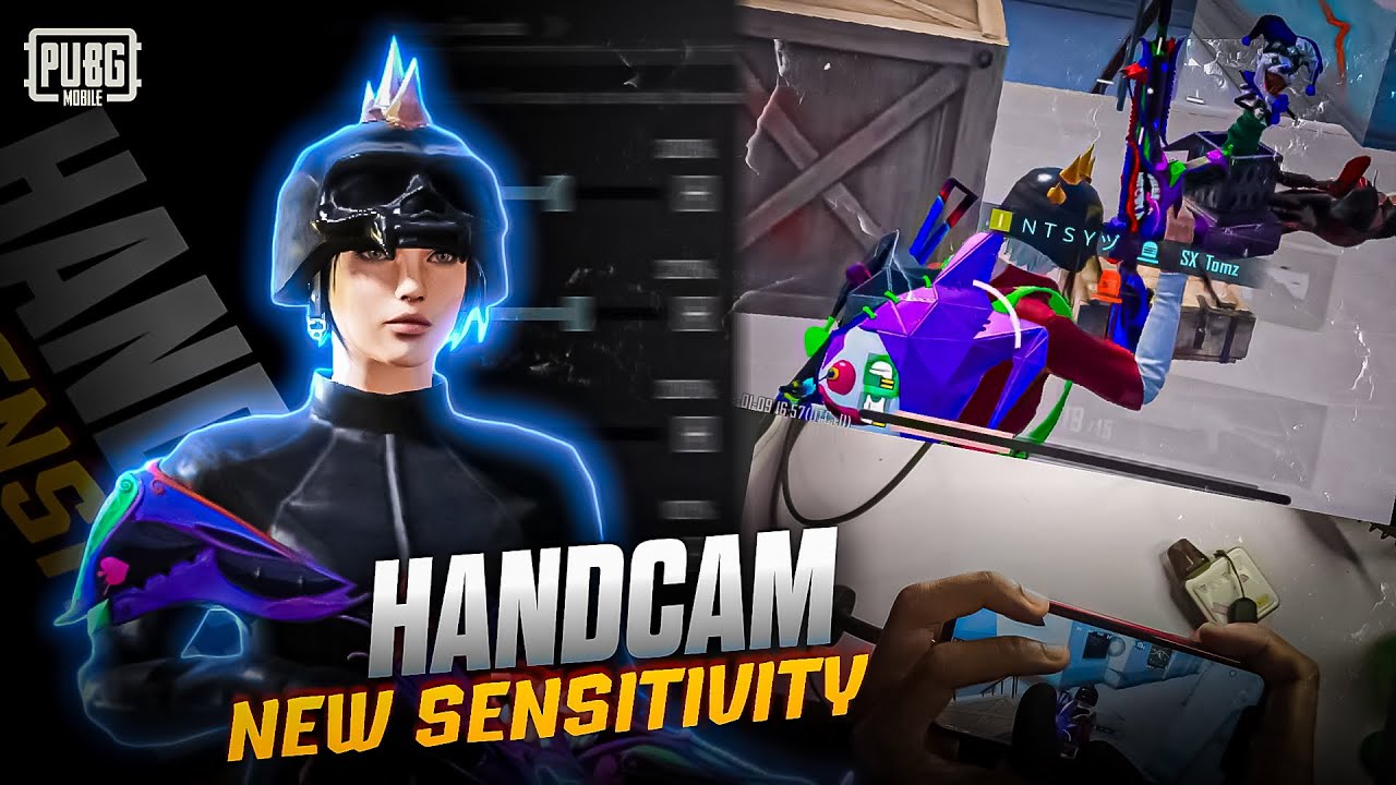 FINALLY❤️ !New SENSITIVITY + HANDCAM IPHONE XR After Update 3.0 | 5 Finger + Gyroscope | PUBG MOBILE