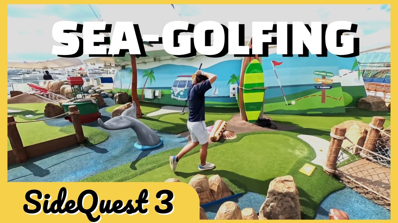 We ACED EVERY Hole on the Cruise Ship