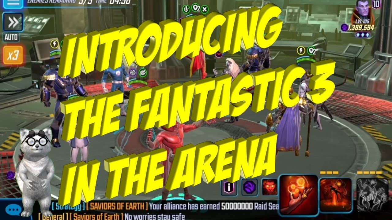MSF - Introducing the Fantastic 3 In The Arena
