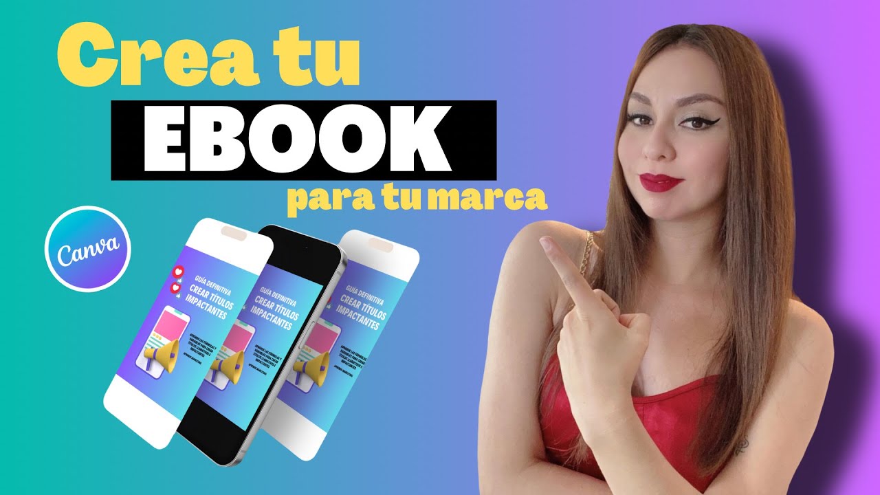 Cómo hacer un EBOOK fácil desde Canva + Mockup | Tutorial