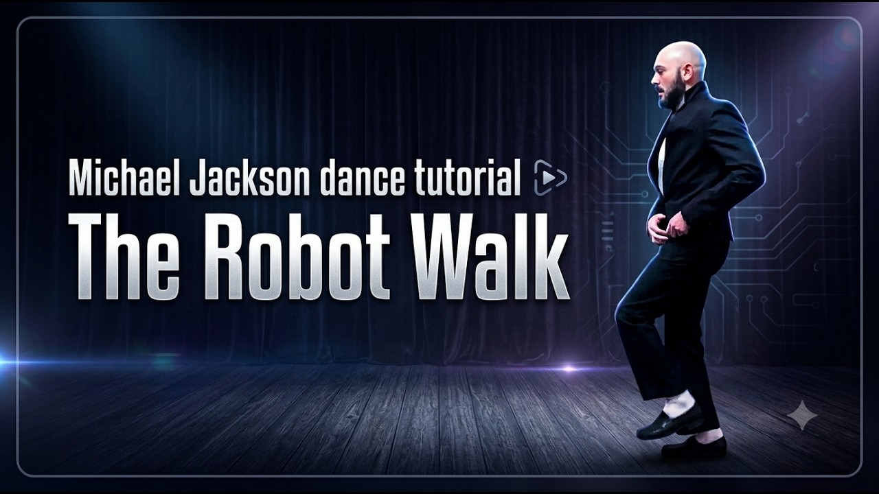Michael Jackson dance tutorial - The Robot Walk