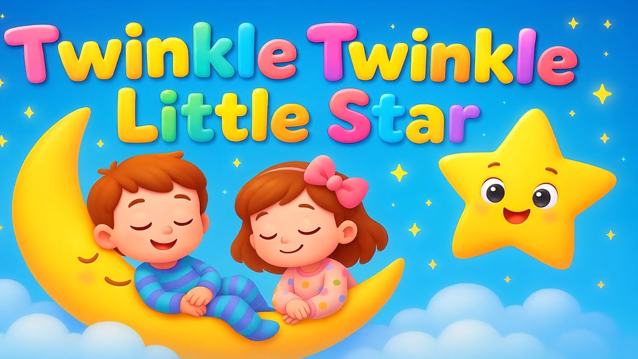 TWINKLE TWINKLE LITTLE STAR 🌛🌠✨️🌃 ! @Twinbabiestv .Fun creative Bedtime nursery rhymes for kids.