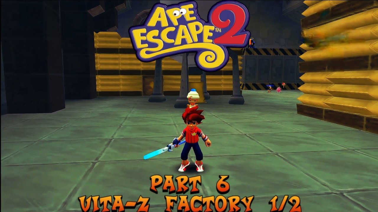 Ape Escape 2: Part 6 Vita-Z Factory 1/2