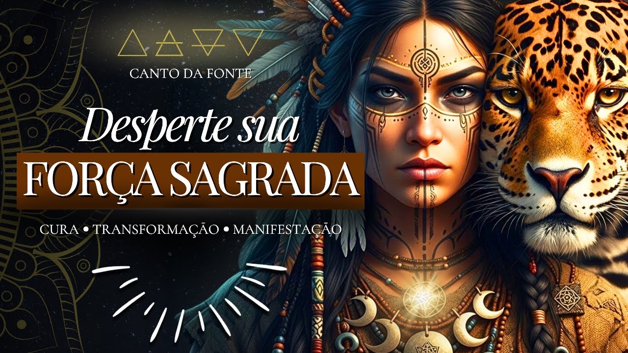 🌙🏹 DESPERTE SUA CORAGEM INTERIOR | Cantos da Lua Crescente para Ativar sua Força Sagrada