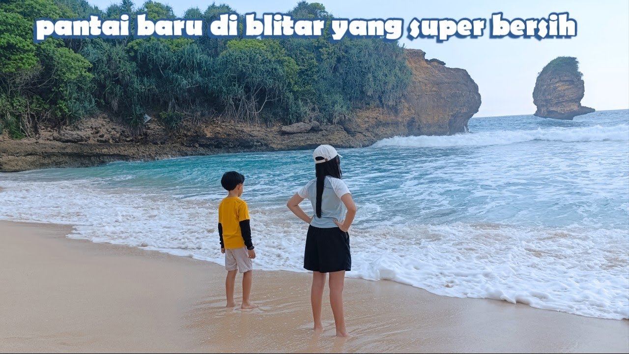 pantai pudak terbaru 2025 : pantai paling bersih di Blitar Jawa Timur