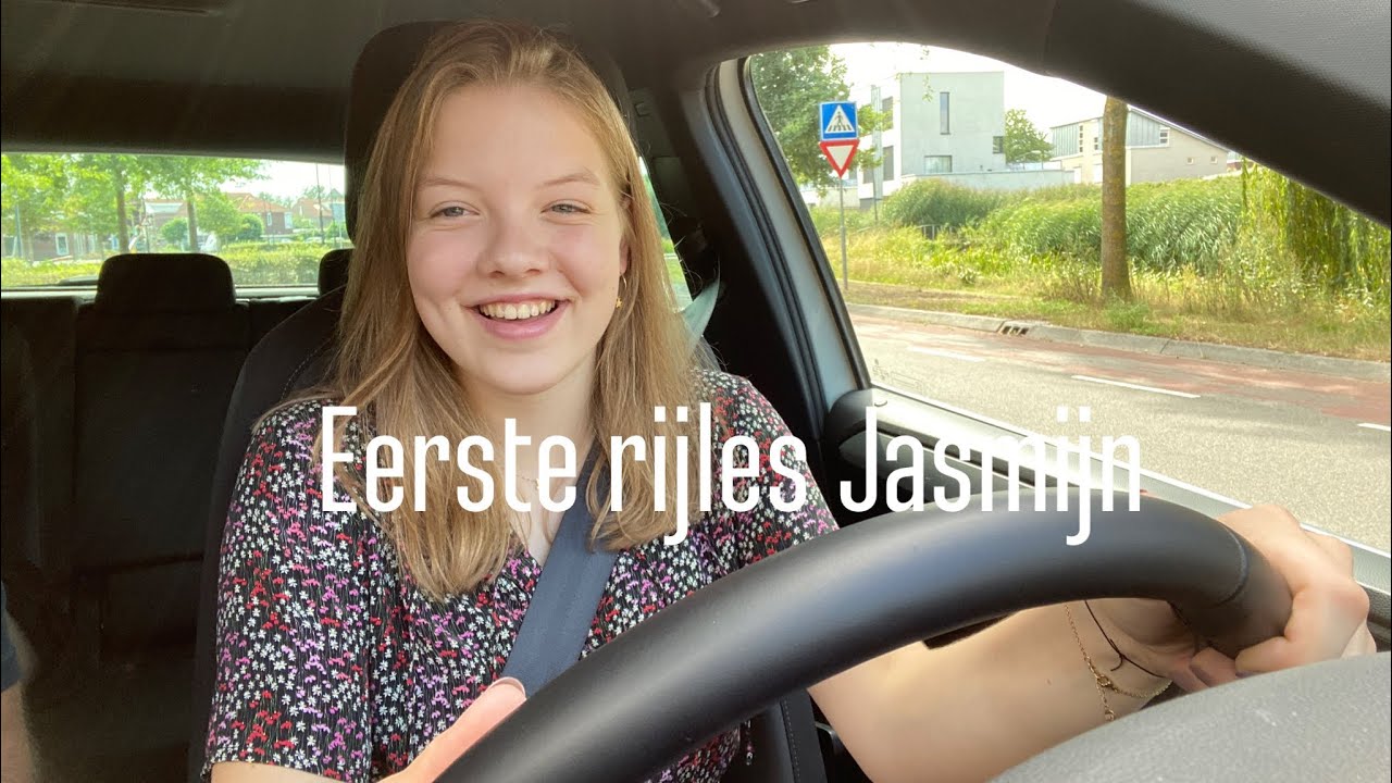 EERSTE RIJLES VAN JASMIJN!!
