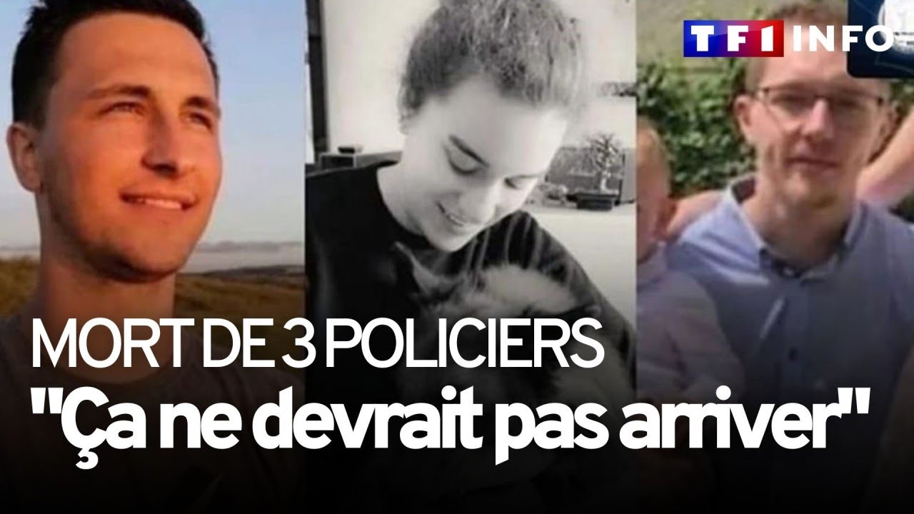 Émotion après la mort de 3 policiers à Roubaix