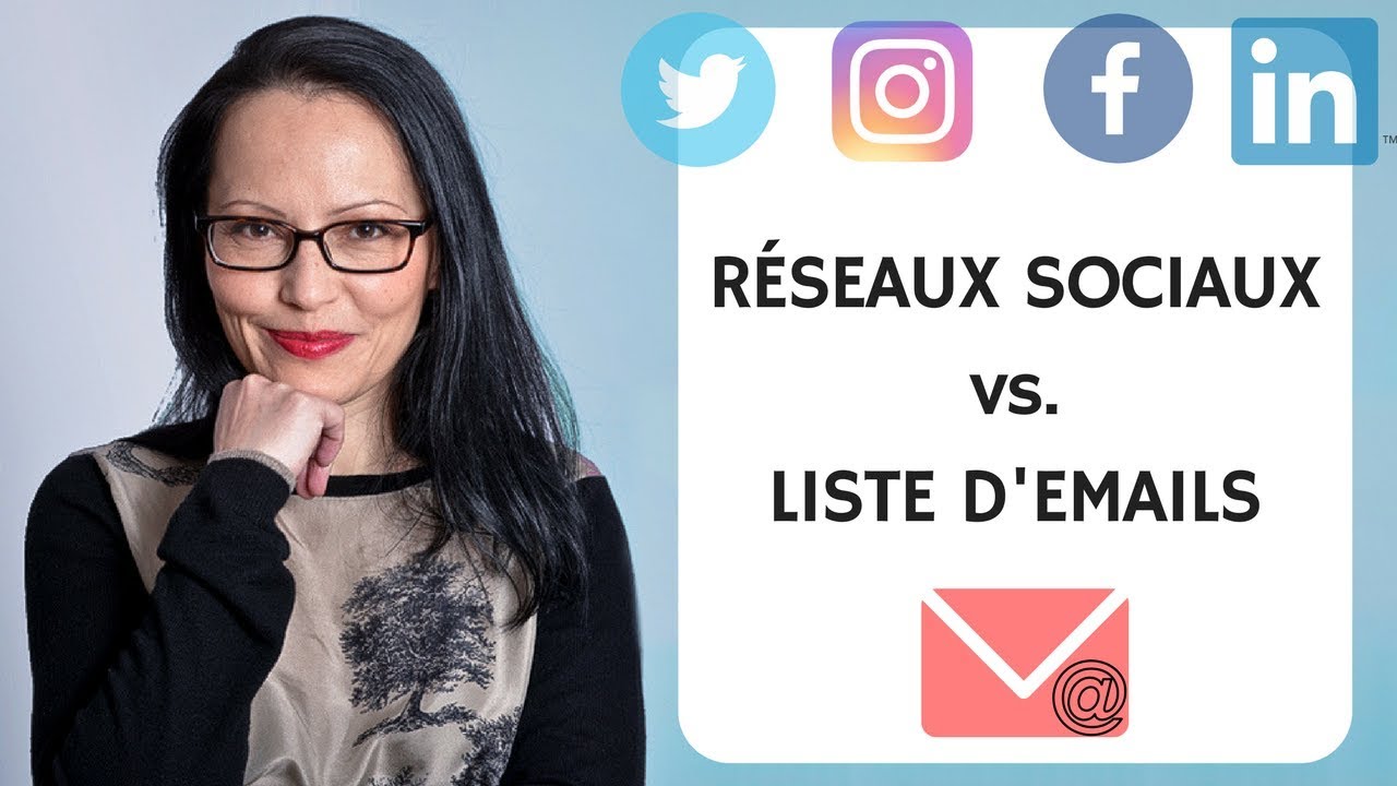 Réseaux Sociaux vs. Liste d'Emails [email marketing]