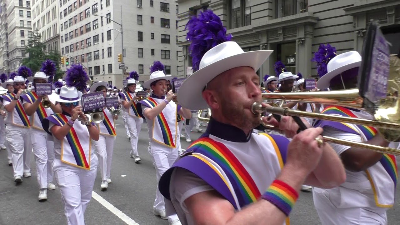 Pride Parade~NYC~2018~Lesbian and Gay Big Apple Corps MB~NYCParadelife