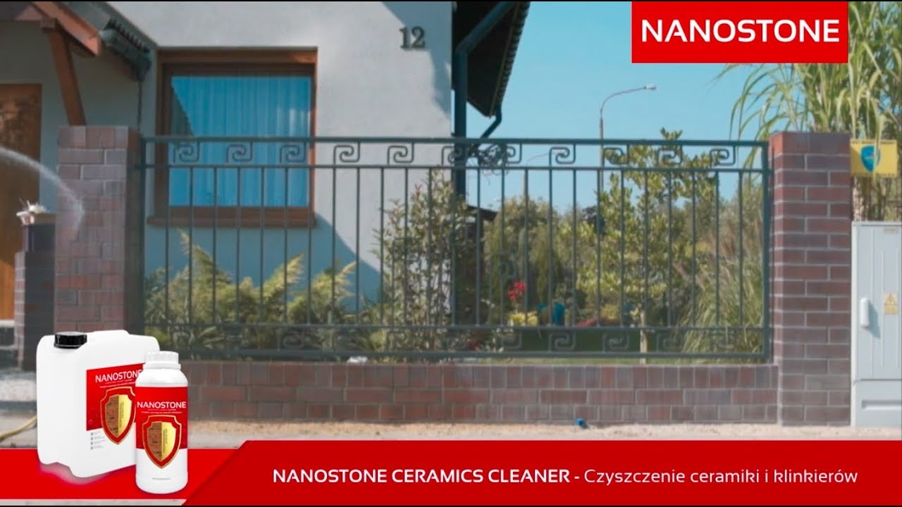 NANOBAUER CERAMICS CLEANER - Środek do czyszczenia ceramiki, dach&oacute;w i klinkier&oacute;w