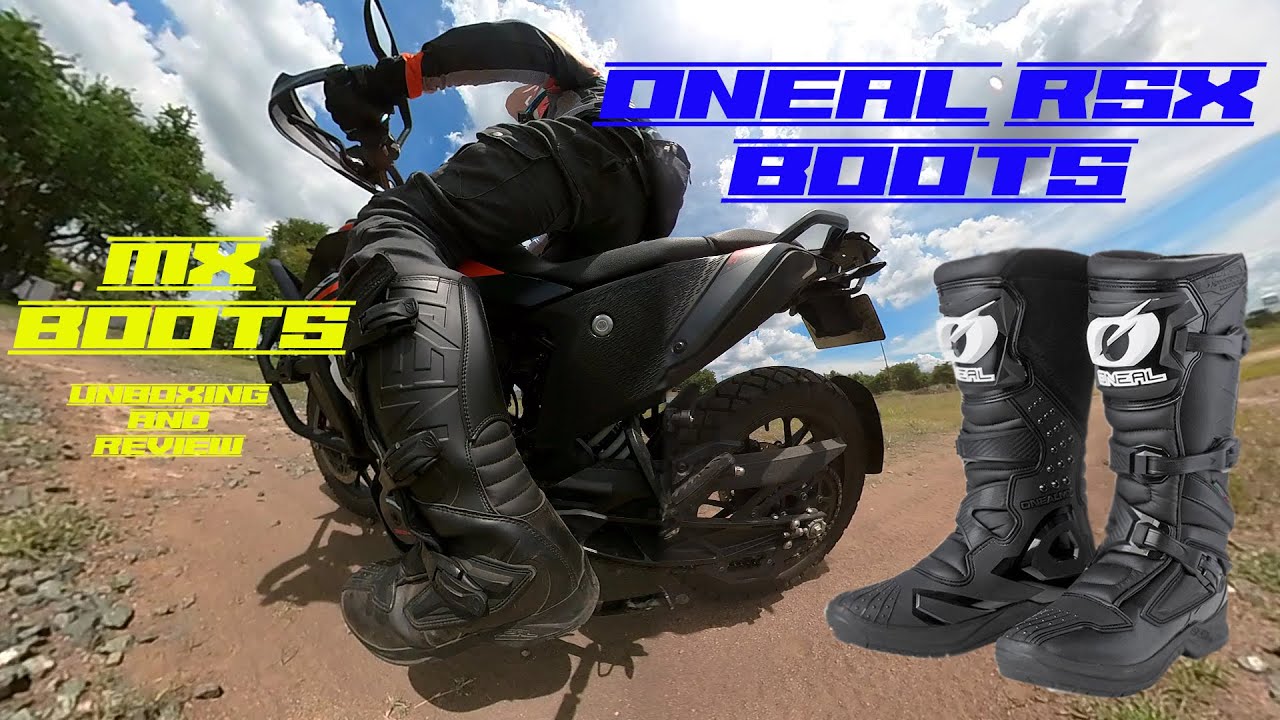 Oneal RSX Boots Unboxing and Review