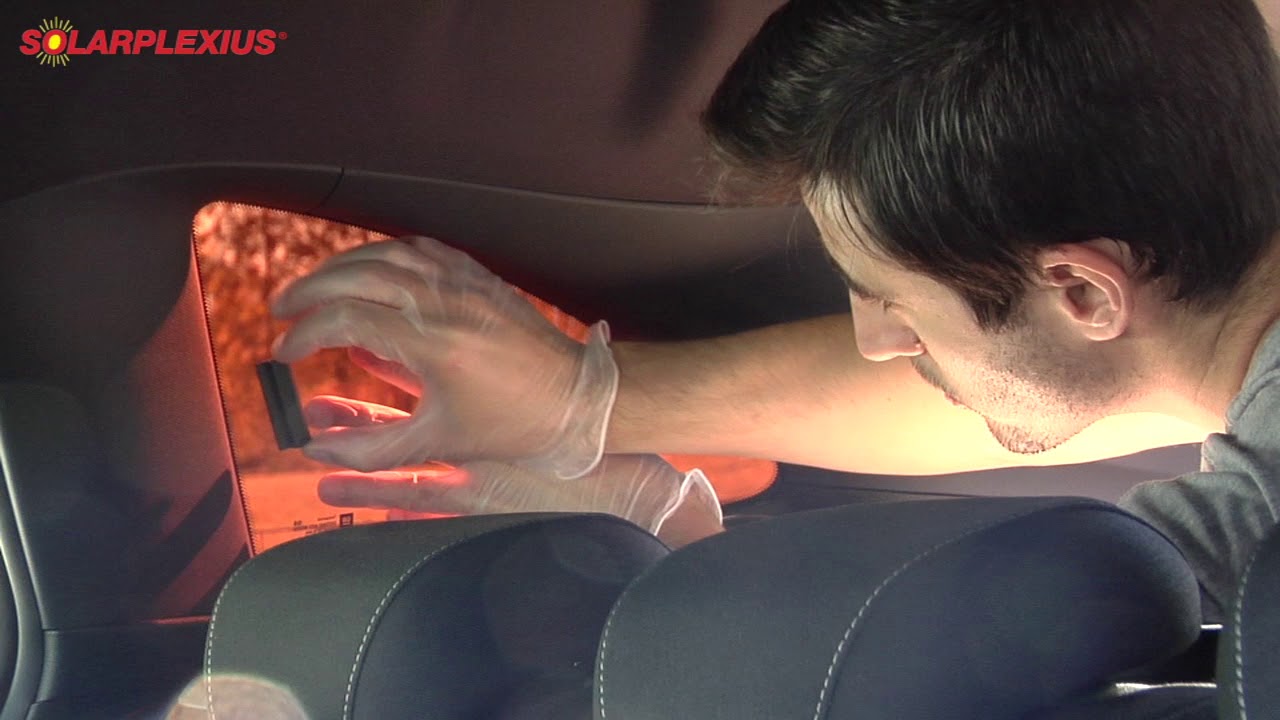 Solarplexius aanbreng instructies voor Opel Astra Sportstourer