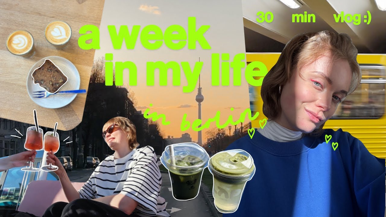 weekly vlog aus berlin! 🌞 9-5 arbeit, gaga tickets kaufen, alltag & gedanken 🤍